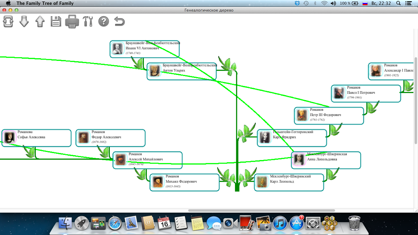 Universal Descending Family Tree (Graphic Format)